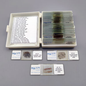 mineral slides for the microscope