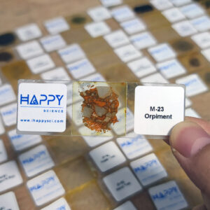 43pcs Petrology Slides of Selected Mineral Grinding Microscope Slides, wholesale supplier