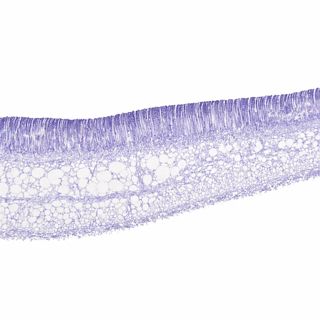 Cup Fungus, Peziza Apothecium Sec., Prepared Microscope Slides